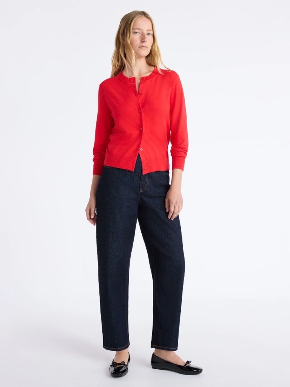 NWT Free Assembly Women’s Barrel Leg Jeans